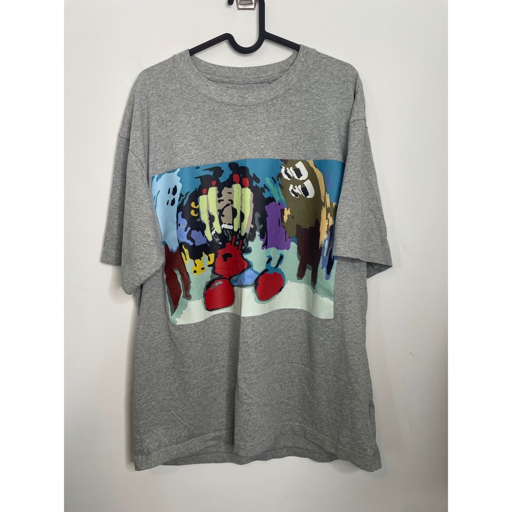 Uniqlo x Cactus Plant Flea Market x Spongebob Mr Krabs T Shirt Grey L